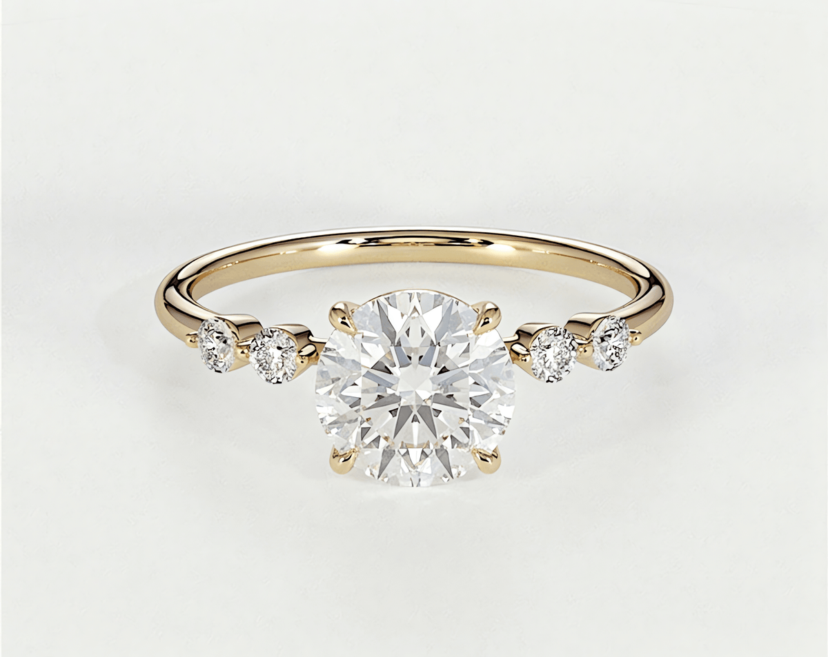 Olive - Round - Engagement Rings - Ramzi & Co.®