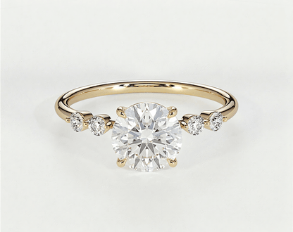 Olive - Round - Engagement Rings - Ramzi & Co.®