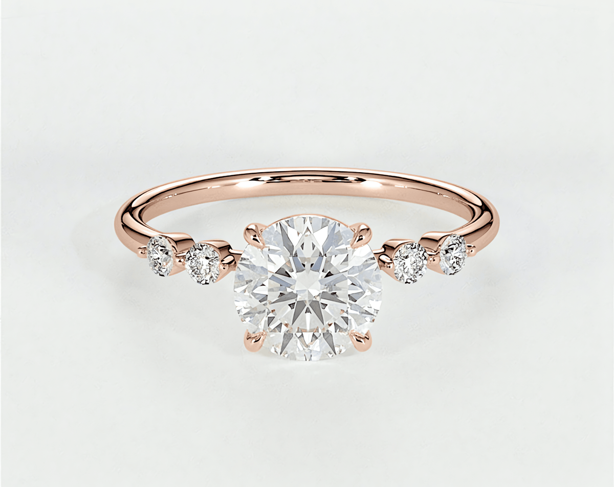 Olive - Round - Engagement Rings - Ramzi & Co.®
