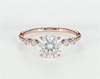 Olive - Round - Engagement Rings - Ramzi & Co.®