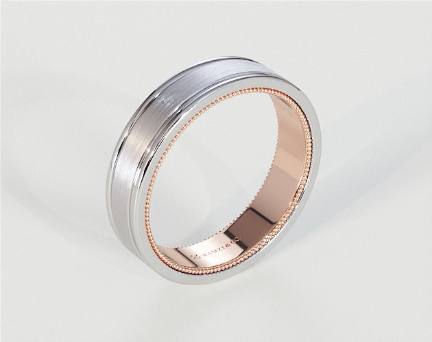Oliver - Men's Wedding Rings - Ramzi & Co.®