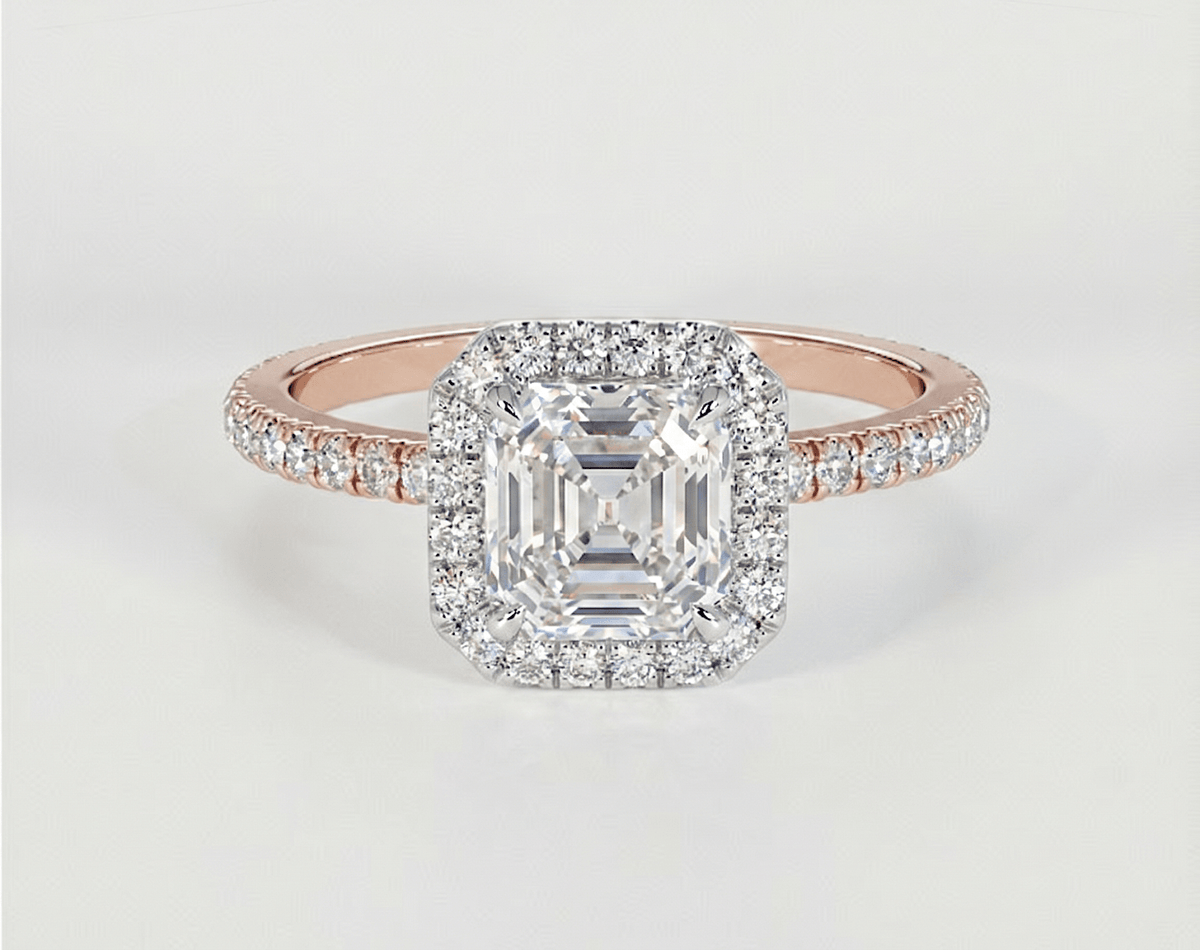 Olivia - Asscher - Engagement Rings - Ramzi & Co.®