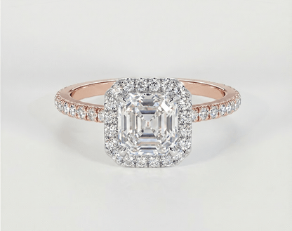 Olivia - Asscher - Engagement Rings - Ramzi & Co.®