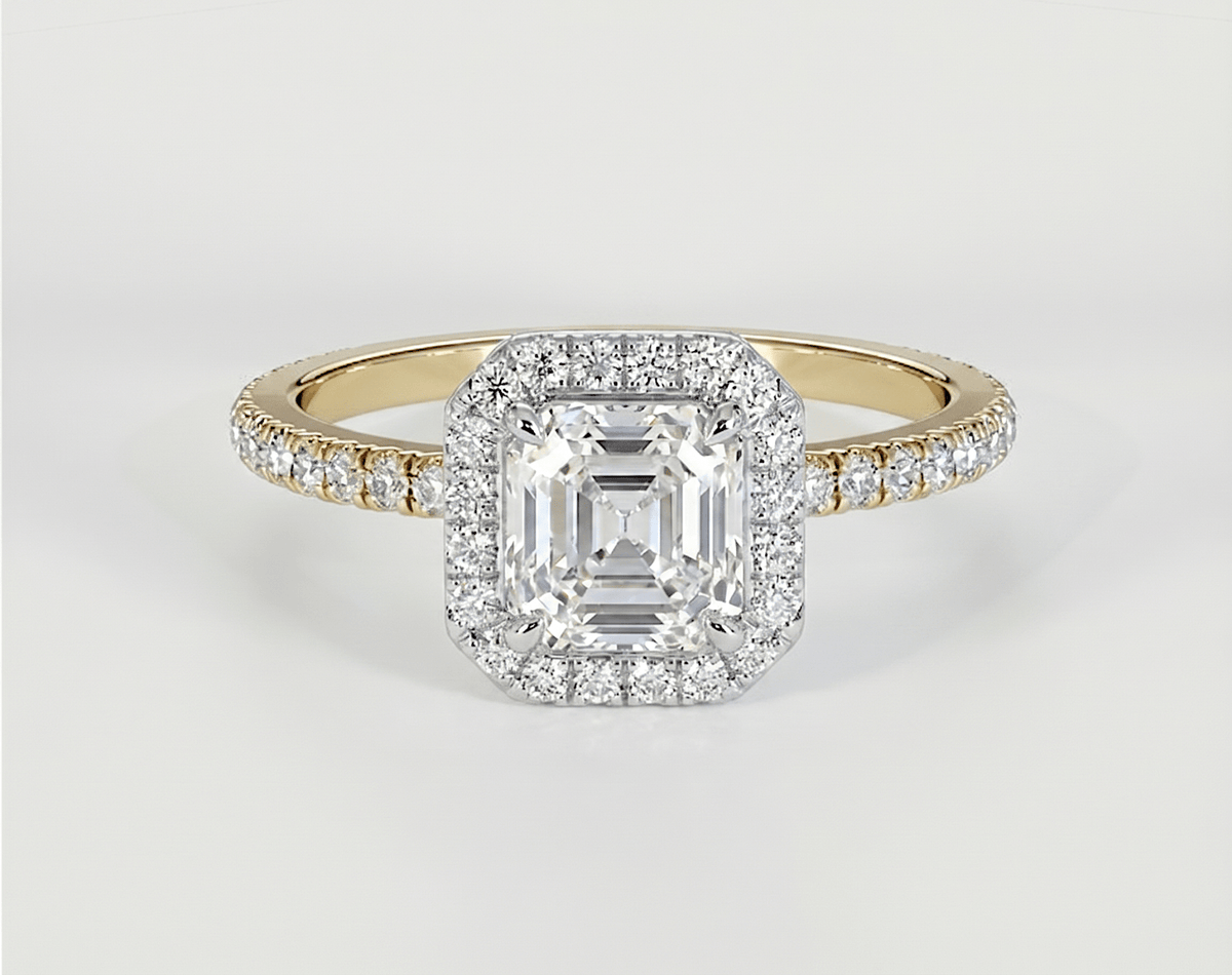 Olivia - Asscher - Engagement Rings - Ramzi & Co.®