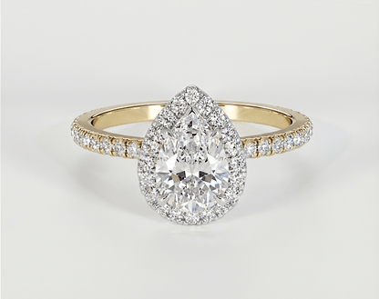 Olivia - Pear - Engagement Rings - Ramzi & Co.®
