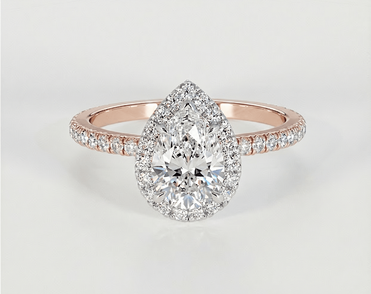 Olivia - Pear - Engagement Rings - Ramzi & Co.®