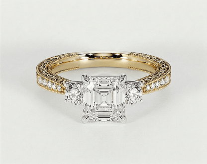 Ophelia - Asscher - Engagement Rings - Ramzi & Co.®
