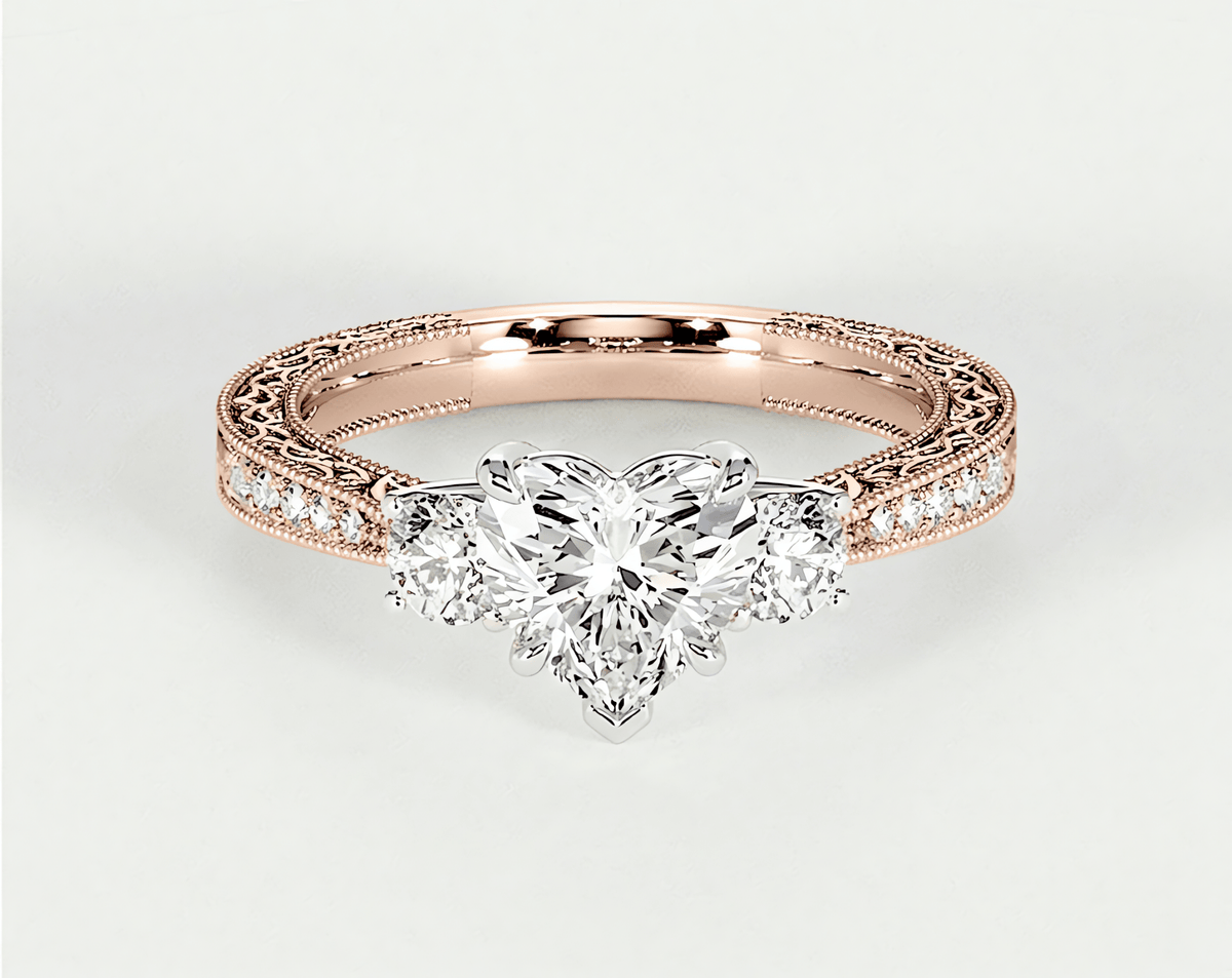 Ophelia - Heart - Engagement Rings - Ramzi & Co.®