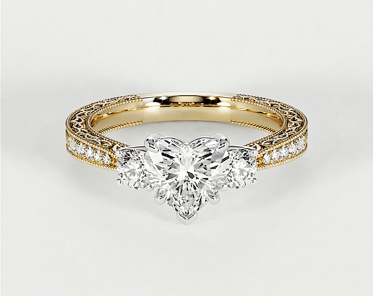 Ophelia - Heart - Engagement Rings - Ramzi & Co.®