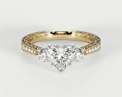 Ophelia - Heart - Engagement Rings - Ramzi & Co.®