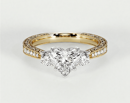Ophelia - Heart - Engagement Rings - Ramzi & Co.®