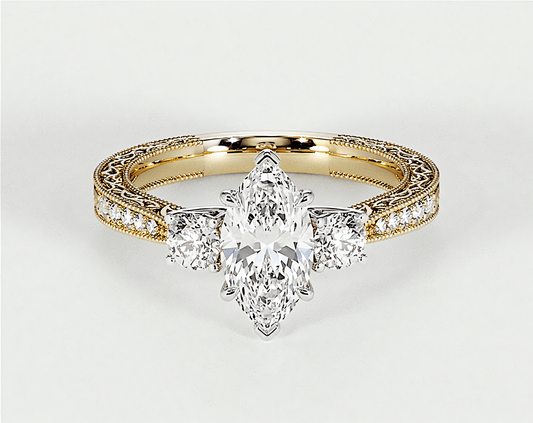 Ophelia - Marquise - Engagement Rings - Ramzi & Co.®