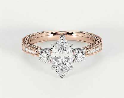 Ophelia - Marquise - Engagement Rings - Ramzi & Co.®
