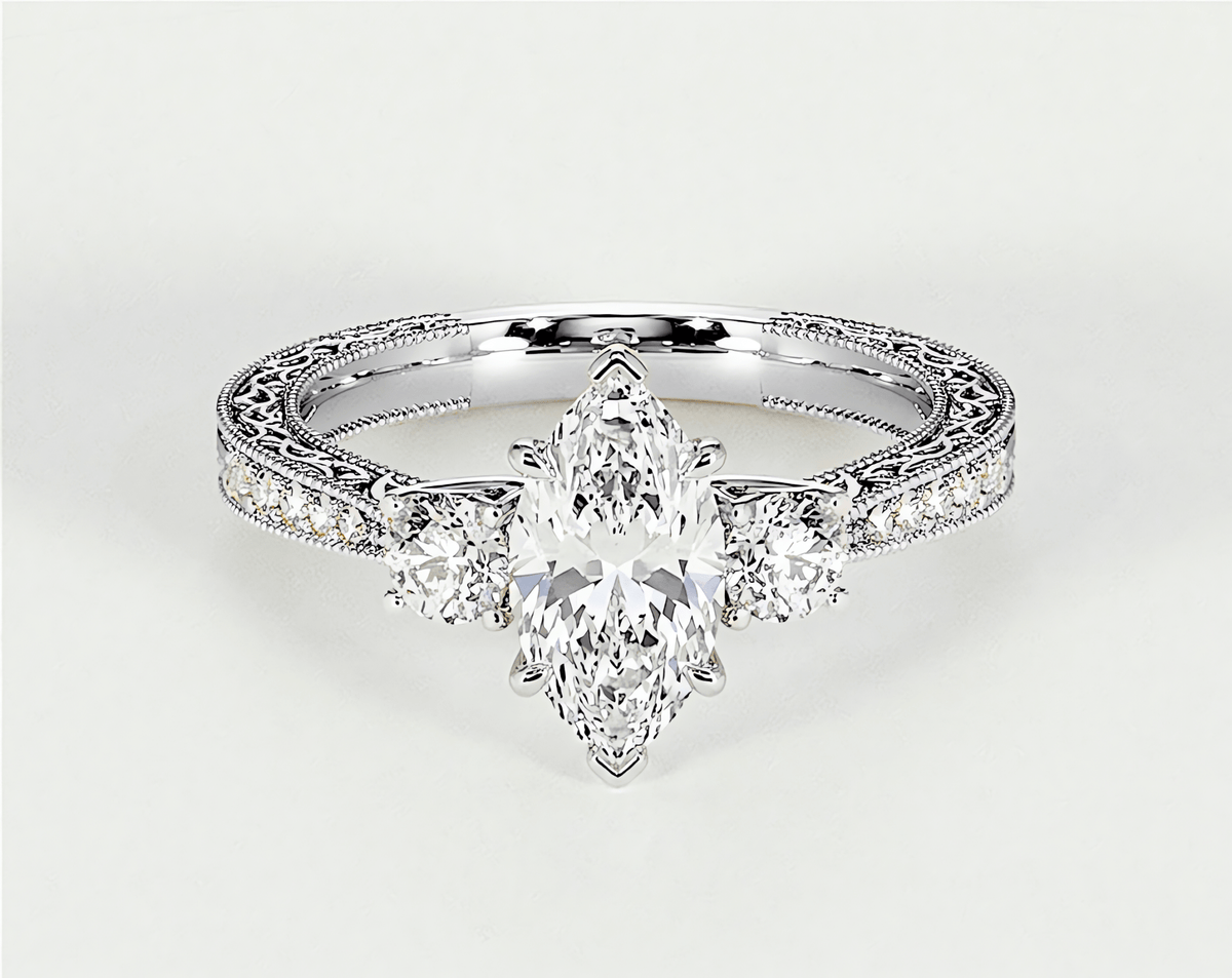 Ophelia - Marquise - Engagement Rings - Ramzi & Co.®