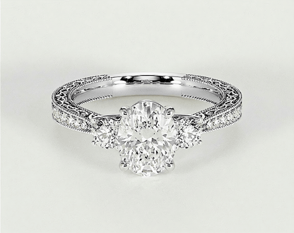 Ophelia - Oval - Engagement Rings - Ramzi & Co.®