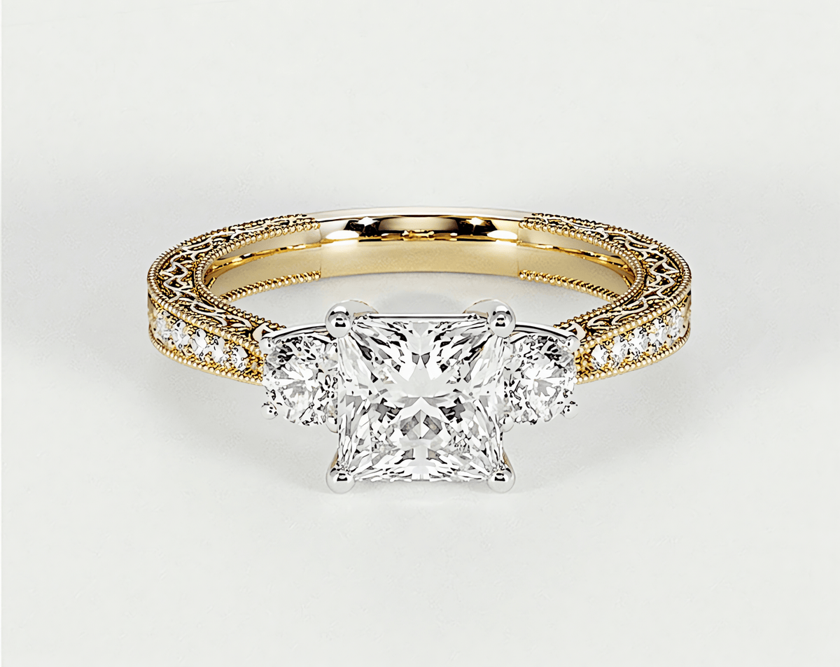 Ophelia - Princess - Engagement Rings - Ramzi & Co.®