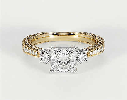 Ophelia - Princess - Engagement Rings - Ramzi & Co.®