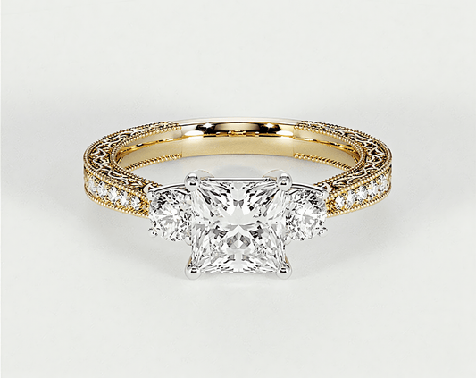 Ophelia - Princess - Engagement Rings - Ramzi & Co.®