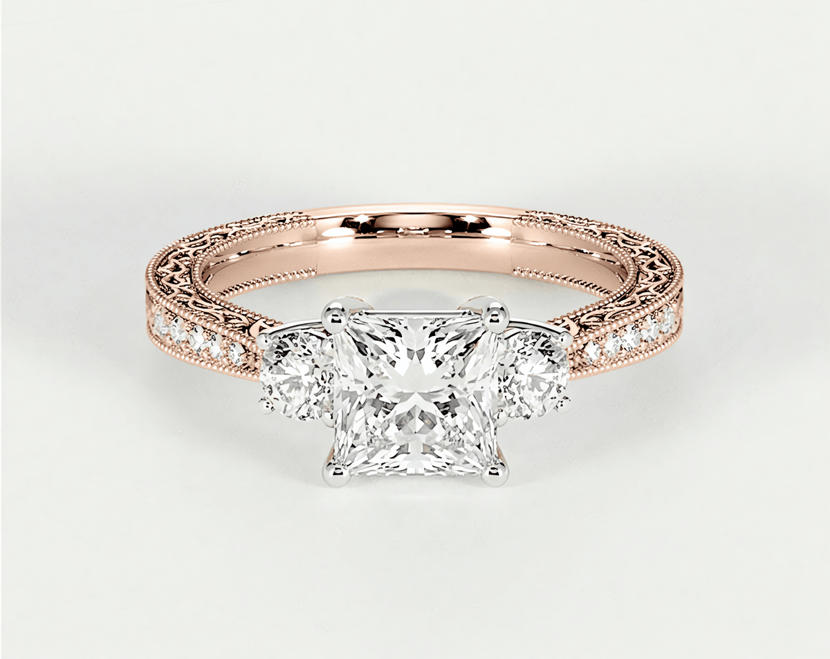 Ophelia - Princess - Engagement Rings - Ramzi & Co.®