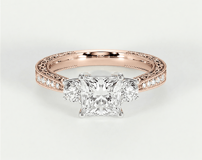 Ophelia - Princess - Engagement Rings - Ramzi & Co.®
