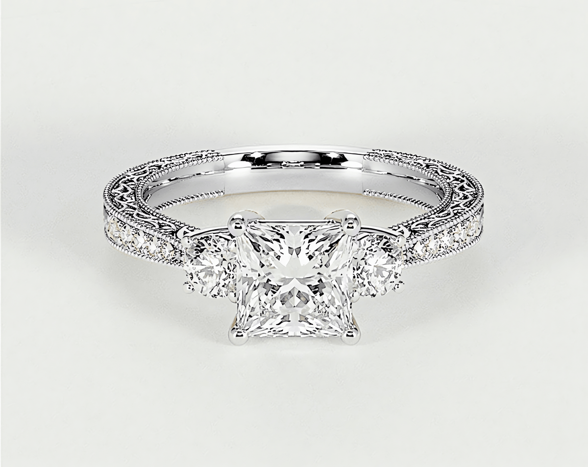 Ophelia - Princess - Engagement Rings - Ramzi & Co.®