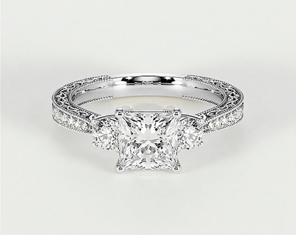 Ophelia - Princess - Engagement Rings - Ramzi & Co.®