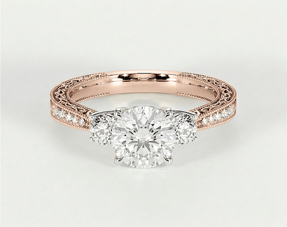 Ophelia - Round - Engagement Rings - Ramzi & Co.®
