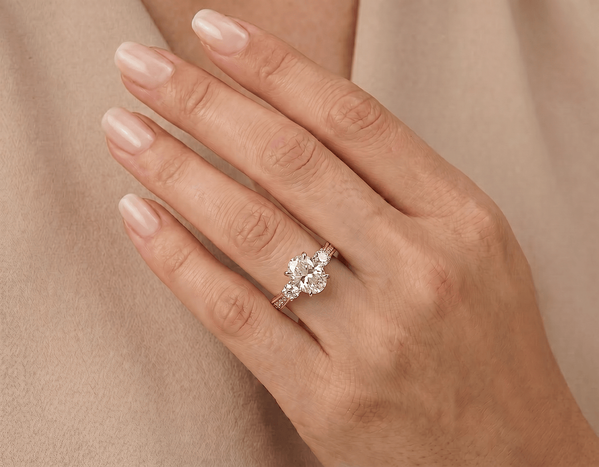 Ophelia - Round - Engagement Rings - Ramzi & Co.®