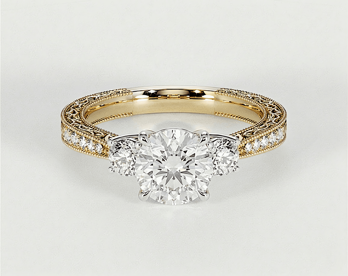 Ophelia - Round - Engagement Rings - Ramzi & Co.®
