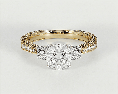 Ophelia - Round - Engagement Rings - Ramzi & Co.®