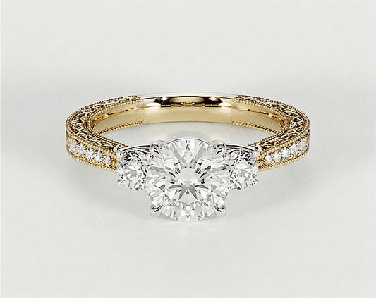 Ophelia - Round - Engagement Rings - Ramzi & Co.®