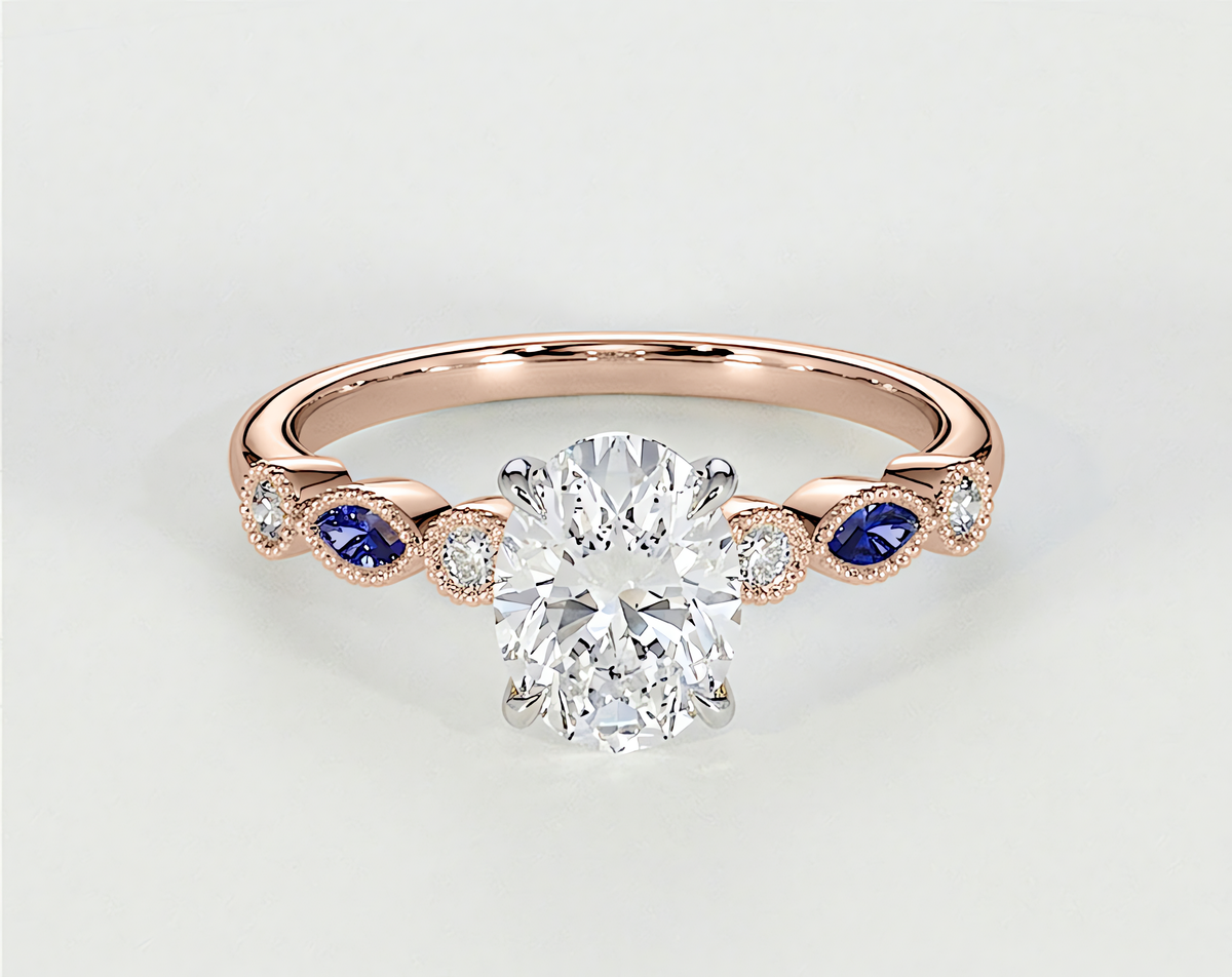 Violet - Oval - Ramzi & Co.®
