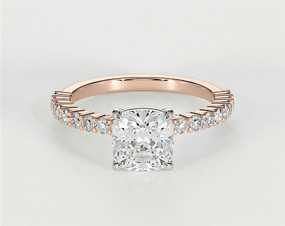 Paige - Cushion - Engagement Rings - Ramzi & Co.®