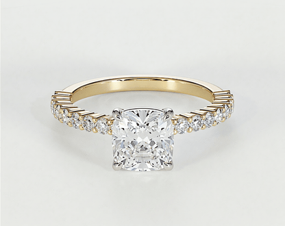 Paige - Cushion - Engagement Rings - Ramzi & Co.®