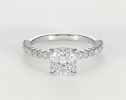 Paige - Cushion - Engagement Rings - Ramzi & Co.®