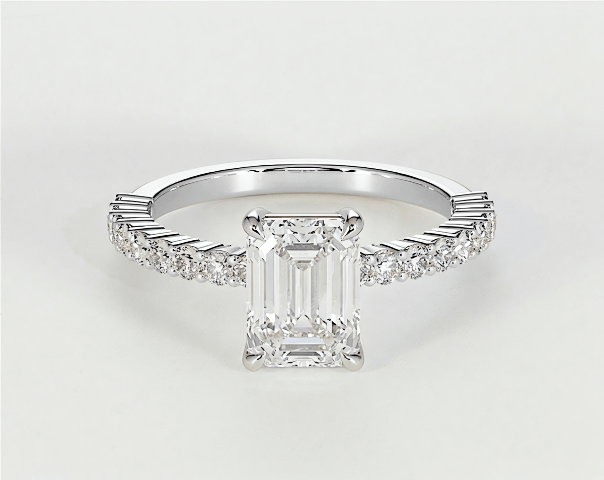 Paige - Emerald - Engagement Rings - Ramzi & Co.®