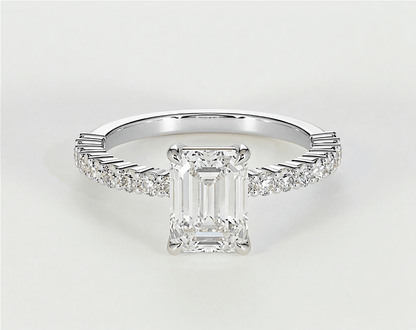 Paige - Emerald - Engagement Rings - Ramzi & Co.®