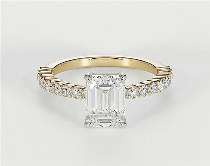 Paige - Emerald - Engagement Rings - Ramzi & Co.®
