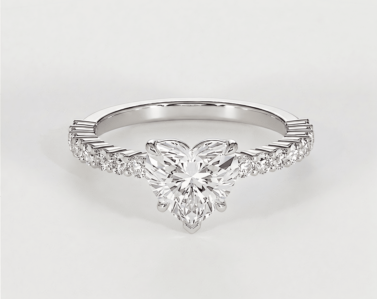 Paige - Heart - Engagement Rings - Ramzi & Co.®