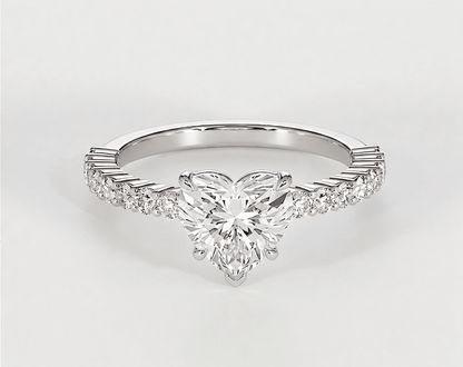 Paige - Heart - Engagement Rings - Ramzi & Co.®