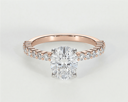 Paige - Oval - Engagement Rings - Ramzi & Co.®