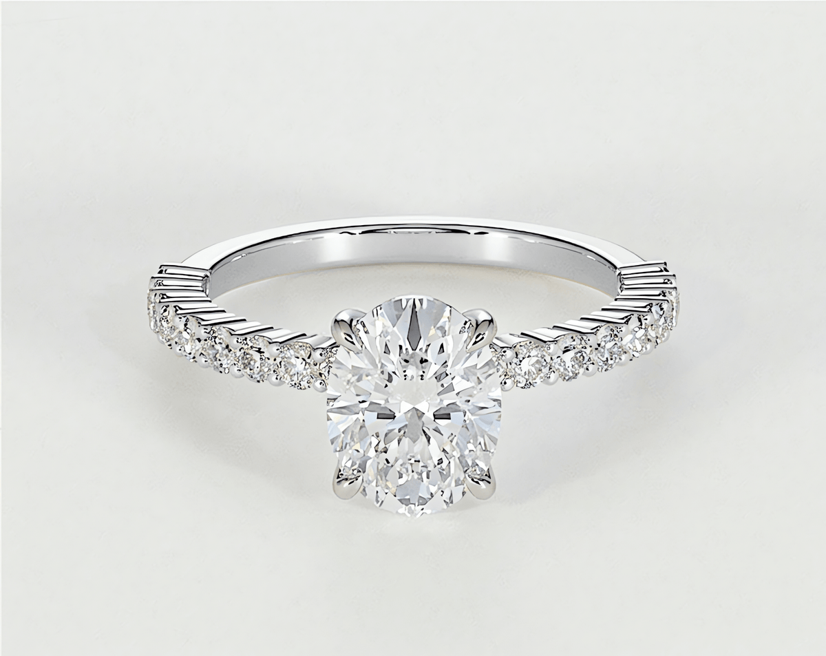 Paige - Oval - Engagement Rings - Ramzi & Co.®