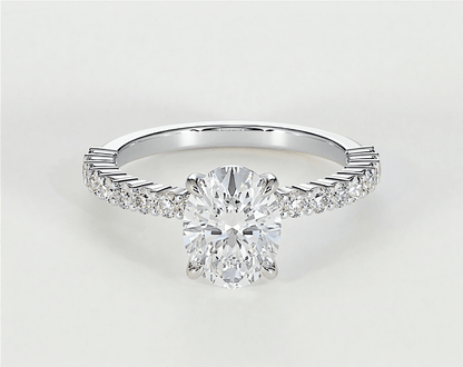 Paige - Oval - Engagement Rings - Ramzi & Co.®
