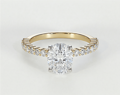 Paige - Oval - Engagement Rings - Ramzi & Co.®