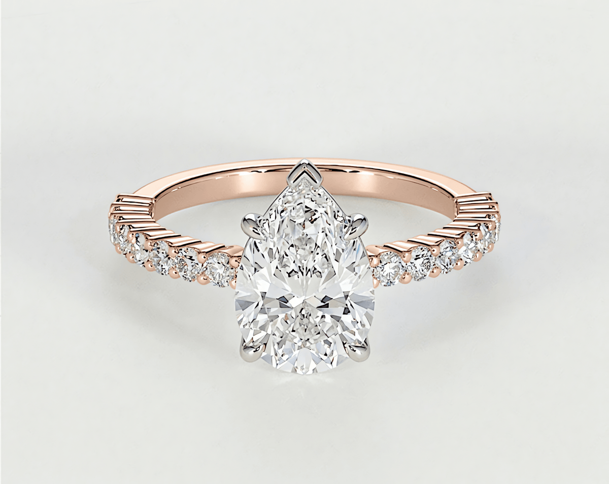 Paige - Pear - Engagement Rings - Ramzi & Co.®