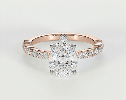 Paige - Pear - Engagement Rings - Ramzi & Co.®
