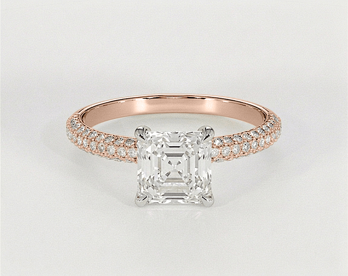 Phoebe - Asscher - Engagement Rings - Ramzi & Co.®