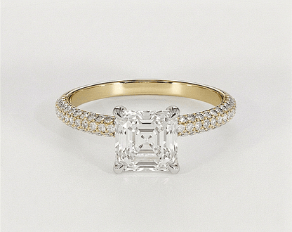 Phoebe - Asscher - Engagement Rings - Ramzi & Co.®