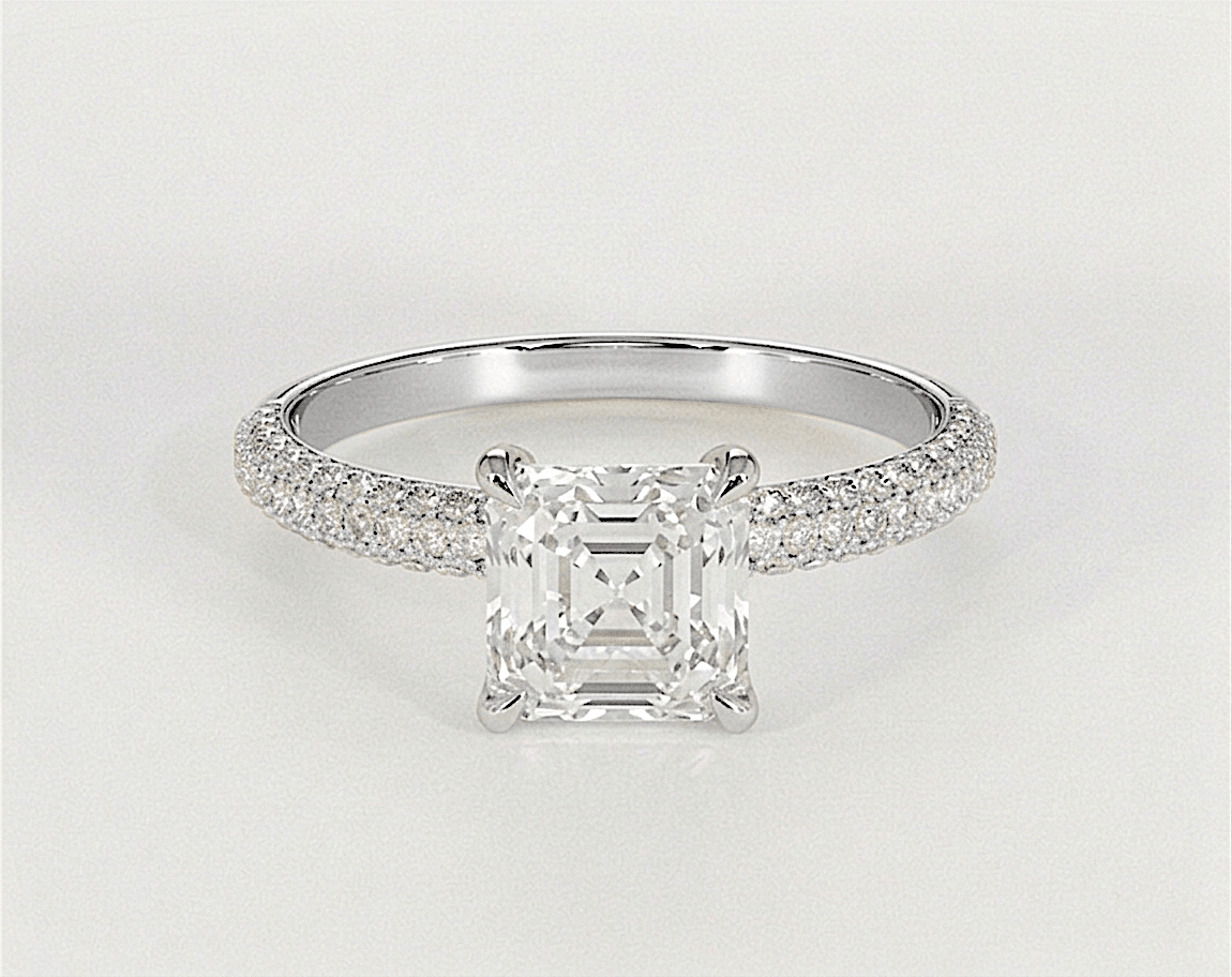 Phoebe - Asscher - Engagement Rings - Ramzi & Co.®