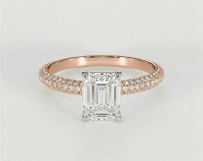 Phoebe - Emerald - Engagement Rings - Ramzi & Co.®